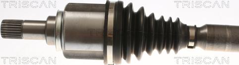Triscan 8540 10559 - PÓŁOŚ OPEL CORSA-E PEUGEOT E-208 LE 657MM