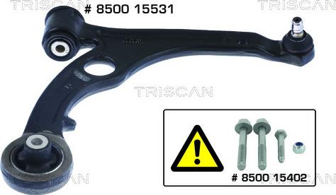 Triscan 8500 15531 - WAHACZ FIAT P. STILO 1.2-2.4 01- PR