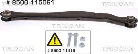 Triscan 8500 115061 — Drążek / wspornik, zawieszenie koła
