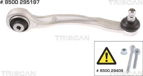 Triscan 8500 295197 — Wahacz, zawieszenie koła