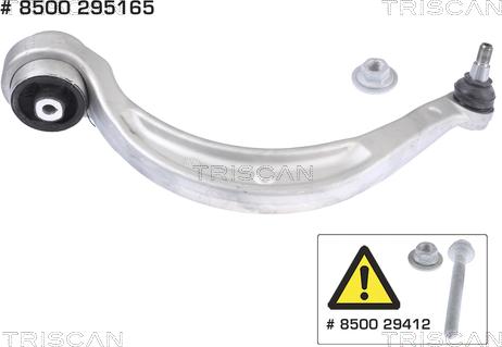 Triscan 8500 295165 — Wahacz, zawieszenie koła