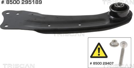 Triscan 8500 295189 — Wahacz, zawieszenie koła