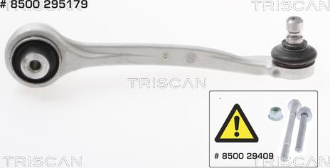 Triscan 8500 295179 — Wahacz, zawieszenie koła