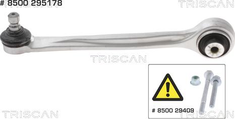 Triscan 8500 295178 — Wahacz, zawieszenie koła
