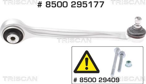 Triscan 8500 295177 — Wahacz, zawieszenie koła