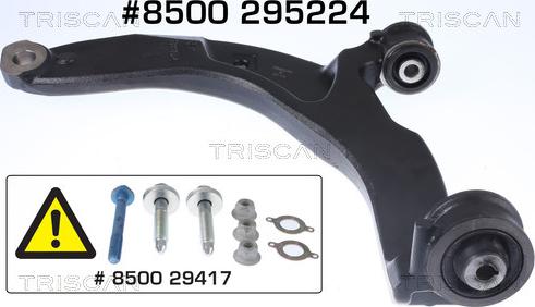 Triscan 8500 295224 — Wahacz, zawieszenie koła