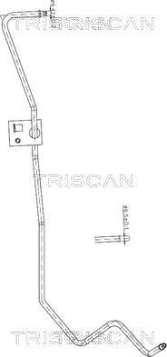 Triscan 8516 16041 — Wąż hydrauliczny, system kierowania