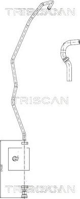Triscan 8516 16031 — Wąż hydrauliczny, system kierowania