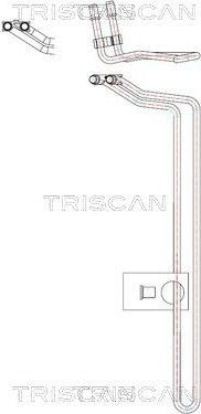 Triscan 8516 11027 — Wąż hydrauliczny, system kierowania