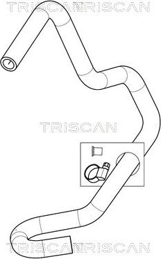 Triscan 8516 29094 — Wąż hydrauliczny, system kierowania