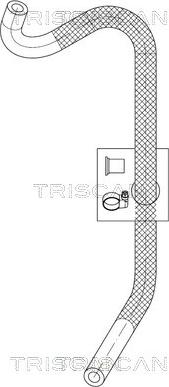 Triscan 8516 29063 — Wąż hydrauliczny, system kierowania