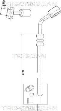 Triscan 8516 29077 — Wąż hydrauliczny, system kierowania