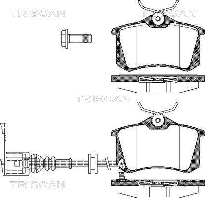ATE 13.0470-2877.2 - KLOCKI HAM. SEAT T. CORDOBA-IBIZA 1.2-2.0 02-09 CERAMIC