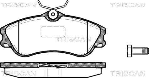 BOSCH 0 986 424 583 - Klocek hamulcowy kpl.