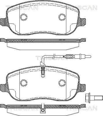 QUARO QP7971 - KLOCKI HAM. PEUGEOT P. 807 2.0-2.2HDI   02-