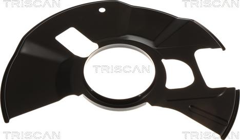 Triscan 8125 50111 — Panel rozbryzgiwujący, tarcza hamulcowa