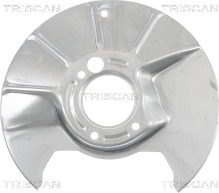 Triscan 8125 50201 — Panel rozbryzgiwujący, tarcza hamulcowa