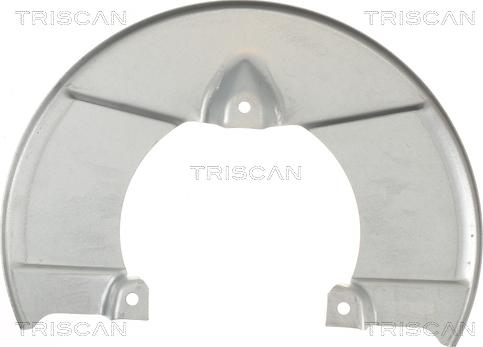 Triscan 8125 15109 — Panel rozbryzgiwujący, tarcza hamulcowa