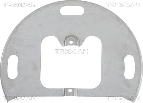 Triscan 8125 15108 — Panel rozbryzgiwujący, tarcza hamulcowa