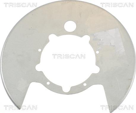 Triscan 8125 15208 — Panel rozbryzgiwujący, tarcza hamulcowa