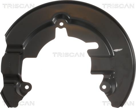 Triscan 8125 16102 — Panel rozbryzgiwujący, tarcza hamulcowa