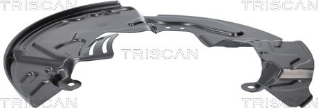 Triscan 8125 16111 — Panel rozbryzgiwujący, tarcza hamulcowa