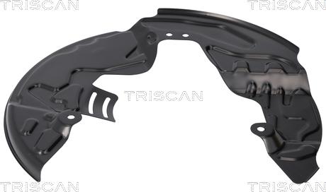 Triscan 8125 16112 — Panel rozbryzgiwujący, tarcza hamulcowa
