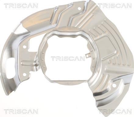 Triscan 8125 11116 — Panel rozbryzgiwujący, tarcza hamulcowa