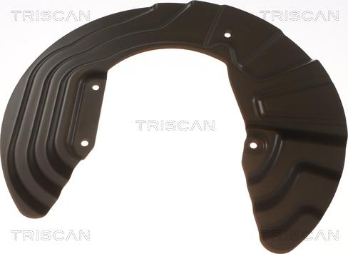 Triscan 8125 11138 — Panel rozbryzgiwujący, tarcza hamulcowa