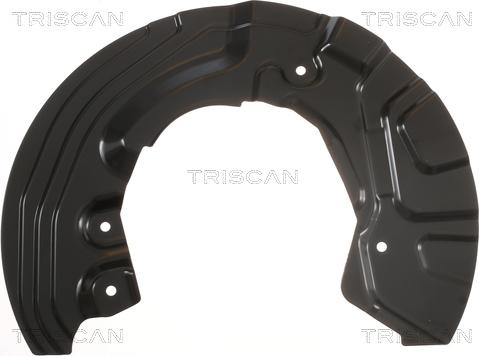 Triscan 8125 11120 — Panel rozbryzgiwujący, tarcza hamulcowa