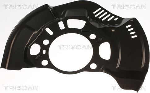Triscan 8125 13125 — Panel rozbryzgiwujący, tarcza hamulcowa