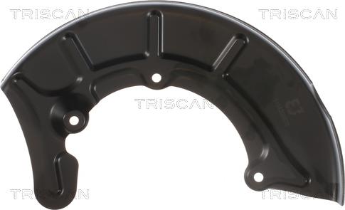 Triscan 8125 29144 — Panel rozbryzgiwujący, tarcza hamulcowa