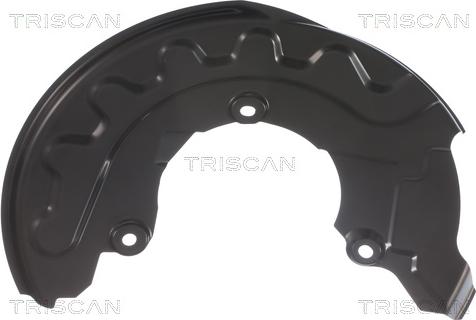 Triscan 8125 29158 — Panel rozbryzgiwujący, tarcza hamulcowa