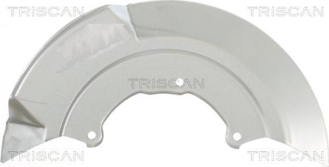 Triscan 8125 29131 — Panel rozbryzgiwujący, tarcza hamulcowa