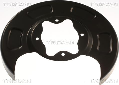 Triscan 8125 25106 — Panel rozbryzgiwujący, tarcza hamulcowa
