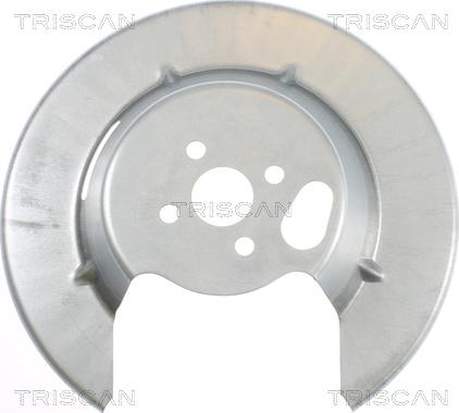 Triscan 8125 25208 — Panel rozbryzgiwujący, tarcza hamulcowa