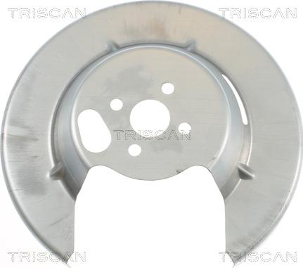 Triscan 8125 25207 — Panel rozbryzgiwujący, tarcza hamulcowa