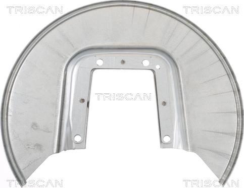Triscan 8125 28202 — Panel rozbryzgiwujący, tarcza hamulcowa