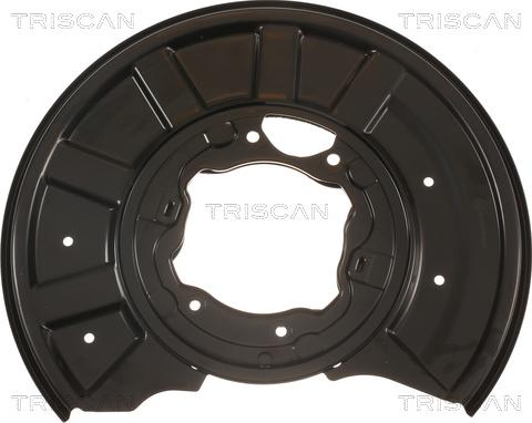 Triscan 8125 23221 — Panel rozbryzgiwujący, tarcza hamulcowa