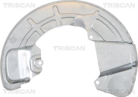Triscan 8125 27105 — Panel rozbryzgiwujący, tarcza hamulcowa