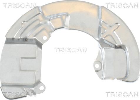 Triscan 8125 27101 — Panel rozbryzgiwujący, tarcza hamulcowa