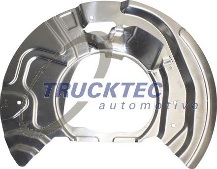 TRUCKTEC 08.35.256 — Panel rozbryzgiwujący, tarcza hamulcowa