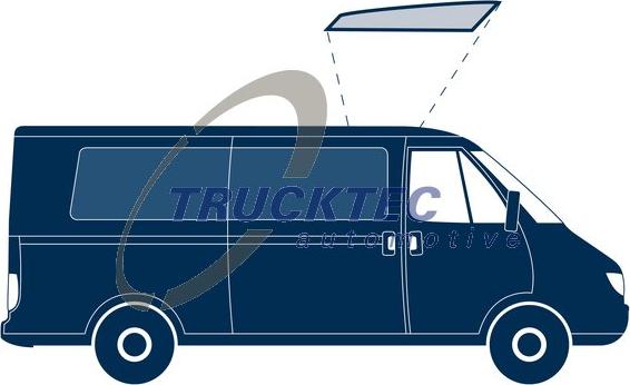 TRUCKTEC 02.54.056 — Uszczelka, odchylany dach