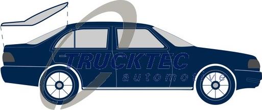 TRUCKTEC 02.53.036 — Uszczelka, pokrywa bagażnika