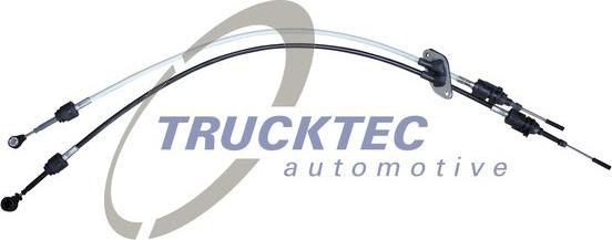 TRUCKTEC 02.24.012 — Naciąg linki, ręczna skrzynia biegów
