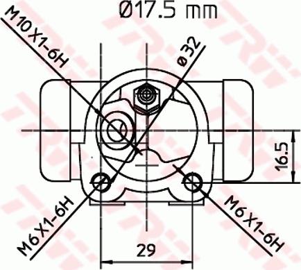 TRW BWC247 - CYLINDEREK HAM. SMART CITY-COUPE 98-04 PR