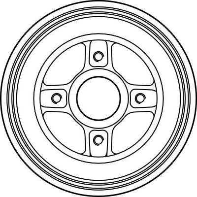 TRW DB4246 - Bęben hamulcowy