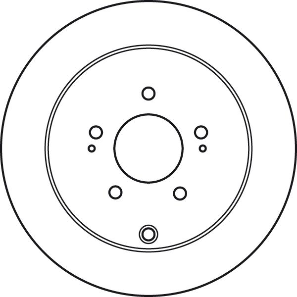 TRW DF4963 - Tarcza hamulcowa