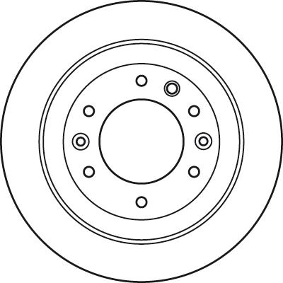TRW DF4925 - TARCZA HAM. KIA T. CARNIVAL 06-