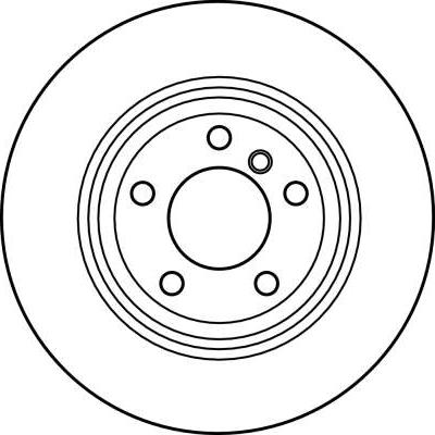 TRW DF4189 - Tarcza hamulcowa